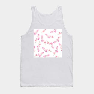 Watercolor Floral blossoms | Pattern Tank Top